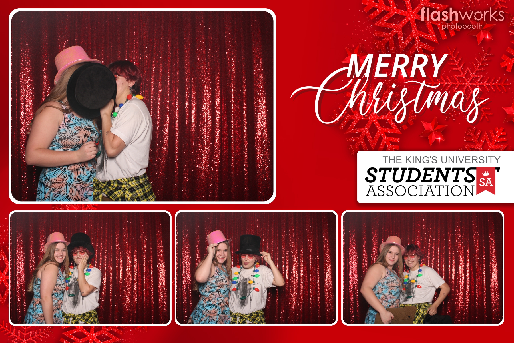 Kings Christmas Party | View more photos from the event at gallery.flashworksphotobooth.com/u/FlashworksPhotoboothInc/Kings-Christmas-Party